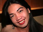 Luxurious ladyboy Jay with very beautiful white smile loves turning handsome guys on.